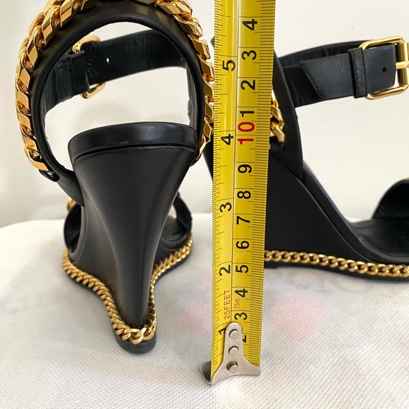 Authentic Giuseppe Zanotti leather wedges, never been used - Picture 9 of 9